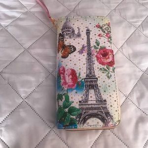 Colorful Eiffel Tower Wallet